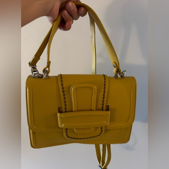 Plinio Visionia real leather hand made bag - Picture 7 of 14